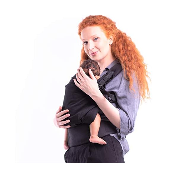 Boba X Babytrage Neugeborene ab Geburt - 2 Tragepositionen Mit Blick zum Baby und als Rucksack Kindertrage 3-20kg, Mit…