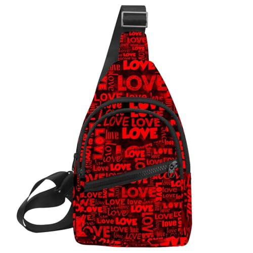 Sac à bandoulière rouge pour homme qui libère vos poches au quotidien