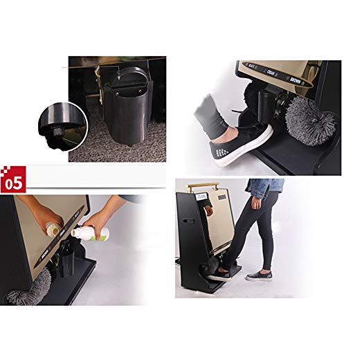 Schuhputzmaschine,Schuhputzmaschine Automatischer Sensor Schuhputzmaschine Haushalt Elektrische Schuhbürste Macehold Elektrische Schuhbürstenmaschine (53x30x84cm) Schuhbürsten (Color : 6, Size : 53x3