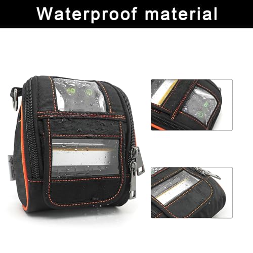 Image of Carrying Case for Zebra ZQ220 ZQ310 ZQ320 - Portable Thermal Label Printer Bag with Shoulder Strap, Easy Transport and Protection, Convenient Label Access
