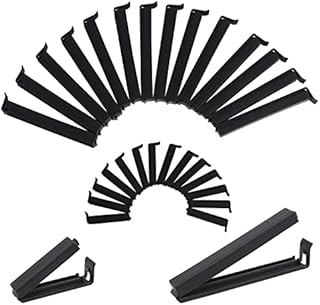 DIYASY 30 Pcs Food Bag Clips, 2 Sizes Food Clips Reusable Bag Sealing Clips for Kitchen & Freezer Food Storage(5cm & 10cm)