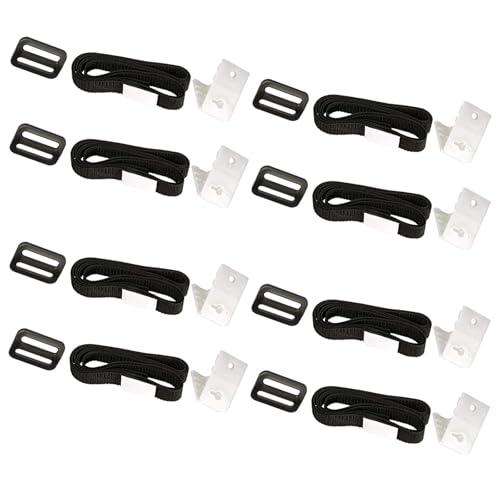 SHOWERORO Kit de Sujeción para Piscinas Solar Correa Ajustable para Carrete de Cubierta de Piscina Accesorio Resistente para Enrollar Manta Solar Cuerda para Rodillo de Cubierta