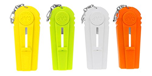 Preisvergleich Produktbild LnLyin Cap Zappa Flaschenöffner und Kronkorken Schleuder (Weiß)