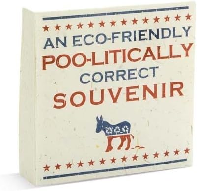 Donkey POOLITICAL Scratch Pad AN ECOFRIENDLY POOLITICALLY CORRECT SOUVENIR