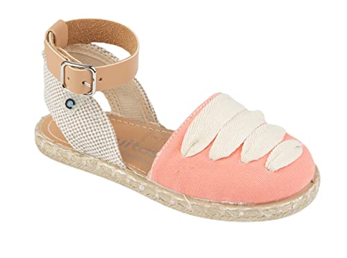Mocassins Conguitos Amur bébé fille corail taille 24 avec semelle souple
