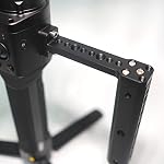 Acouto Poignée latérale Stabilizer Extension Rod Léger Porte poignée supérieure pour stabilisateur Ronin-S Gombal