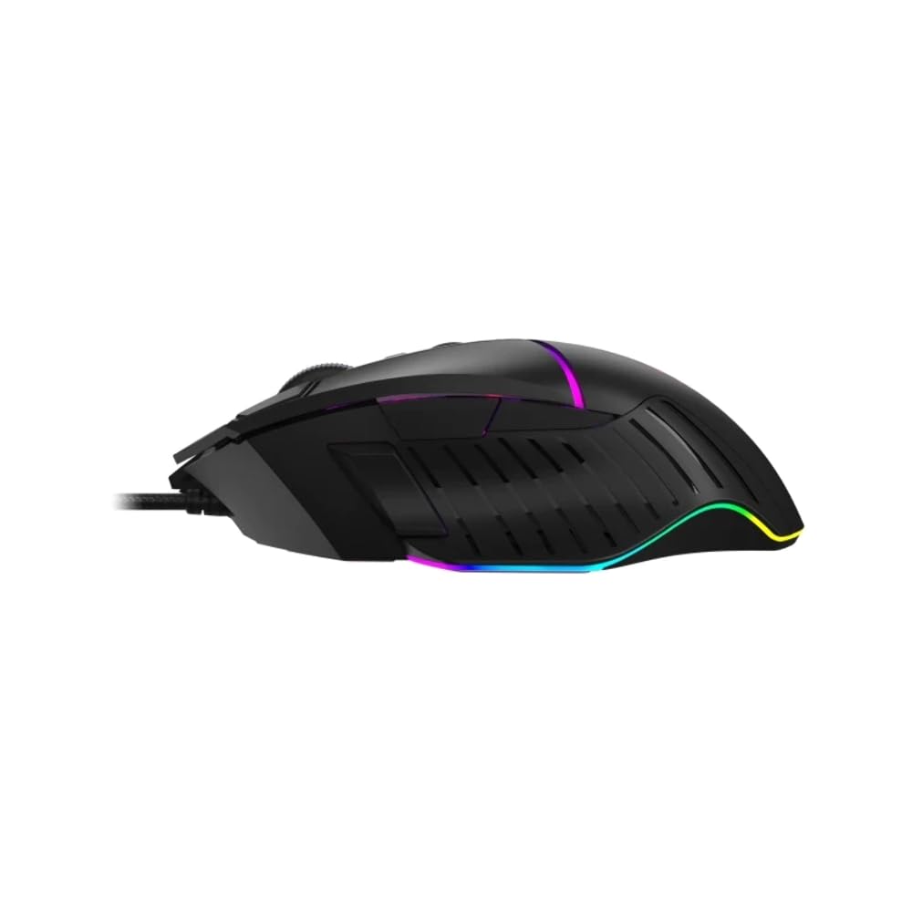 Bloody W95 Max Sports 12000 CPI - Ratón óptico RGB negro con cable para juegos (gamer)