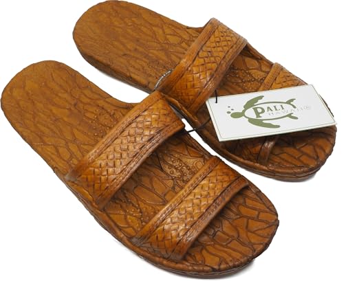 Pali Hawaii Light Brown JANDAL + Certificate of Authenticity (10)