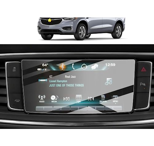 Film de verre trempé 8 pouces pour navigation Buick Enclave 2018-2023