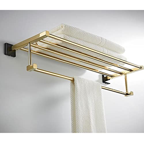 Porte-serviettes en laiton résistant pour optimiser la salle de bain - 6