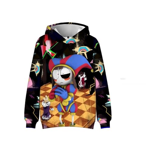 Sweat à capuche et jogging enfant cirque numérique coupe régulière