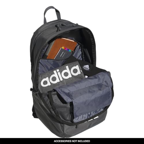 Image of adidas Defender 5 Backpack for Sports, Gym, School and Travel, 33L, Dark Grey, OSFA