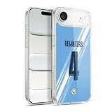 Head Case Designs Officially Licensed Manchester City Man City FC Tijjani Reijnders 2025/26 Players Home Kit 1st Group Gel Case Compatible with Apple iPhone 17 Air & Compatible with MagSafe