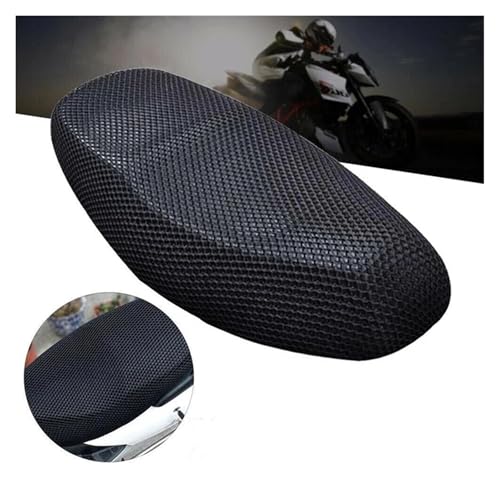 Funda de asiento de motocicleta protector de malla de alta resistencia estructural 3
