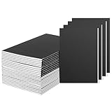 Ddaowanx 24 Pack Notebooks, Journals in Bulk, Blank Paper Sketchbooks, 72 Pages, 36 Sheets, 80GSM, 8.3x5.5 Inch, A5 Size, Travel Writing Notebooks Journal for Office School Supplies (24pack, Black)