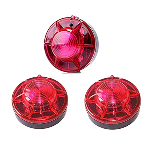 AHOUFHER 3 Pack LED Road Flares Roadside Flashing Emergency Lights