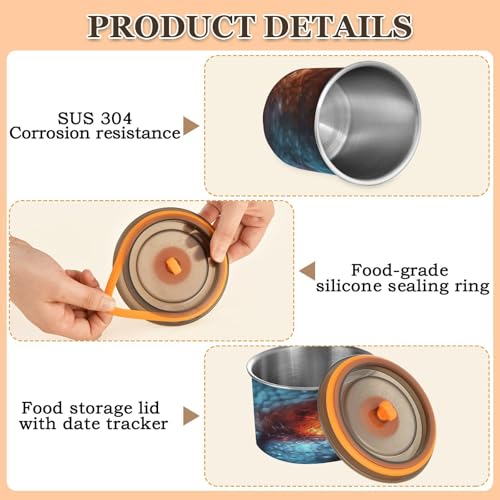 Envase Hermético de Acero Inoxidable para Café 500ml miniatura 4