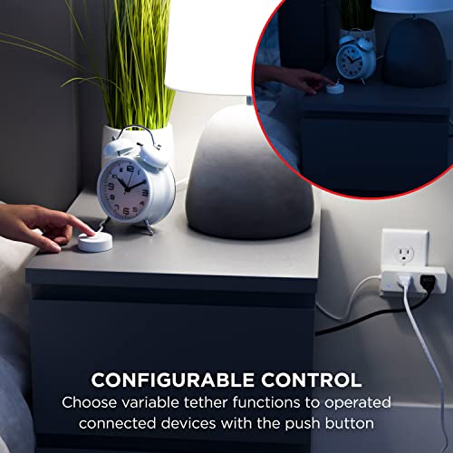 Ultrapro Smart Plug Wifi Outlet With Tether, Dual Smart Outlet, Smart Home, Smart Switch, Works With Alexa, Google Home, No Hub Needed, On/Off Switch, Easy To Use App, Remote Control Outlet, 60343 #TOP4
