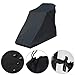 Folding Treadmill Cover for Indoor Use, Waterproof and Dust Proof Polyester Machine Cover with Elastic Hem, Compatible with Most Folding Treadmills (Black, 95x75x160cm)（Black）（80 * 60 * 150cm）