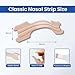 MASSNER Nasal Strips for Sleeping, Large 100 Pack - Perfect Nose Strips for Breathing and Snoring Solution - Best Anti Snoring Strips for Stuffy Nose Relief, Congestion and Right Breathe