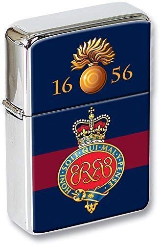 Uk Giftshop Silver Grenadier Guards Cypher Flip Top Lighter
