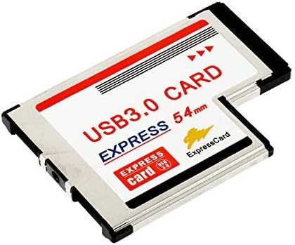 5Gbps 2 Port Hidden Inside USB 3.0 HUB to Express Card ExpressCard 54mm Adapter image 2
