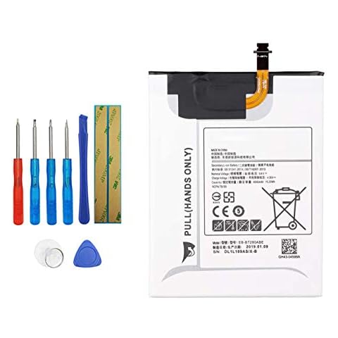 E-YIIVIIL EB-BT280ABE EB-BT280ABA Replacement Battery Compatible with Samsung Galaxy Tab A 7.0 2016 4G LTE,SM-T280,SM-T285,SM-T285M,SM-T285YD,GH43-04588A with Toolkit Cover