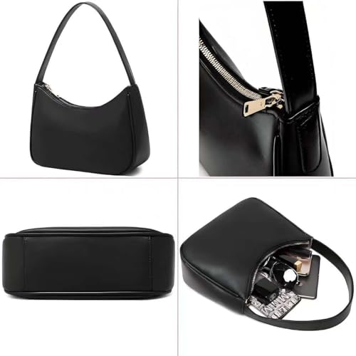 Bolso Tote Mini con Cierre de Cremallera para Mujer miniatura 5