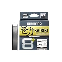 Line Kairiki 8+ - 150 m, 0,19 mm, 13,4 kg, Grau
