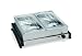 Produktbild GASTRONORM 2/3 Warmhalteplatte aus Edelstahl - mit Aufsatzrahmen und 2 GN Behälter 1/3 mit Polycarbonatdeckel / Abm. GN 2/3: 34,5 x 32,5 cm, Leistung: 230 V / 200 W | Abm.: GN 1/3: 17,6 x 32,5 cm