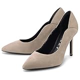 Modische Damenschuhe Tamaris Damen 1-1-22437-27 Pumps, Taupe, 38 EU