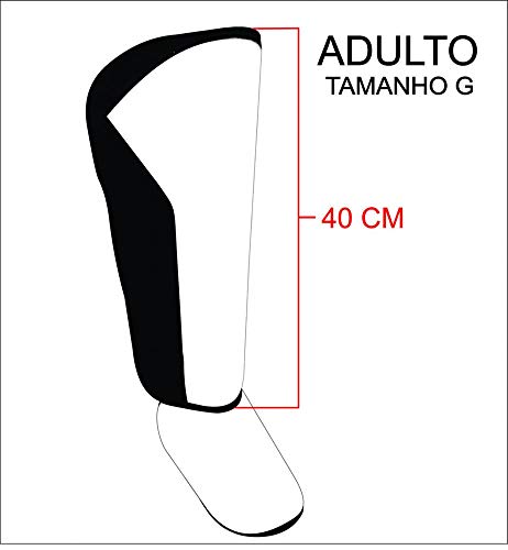 Caneleira Muay Thai MMA - Injetada - Pro - Athrox - Preta - M - Par