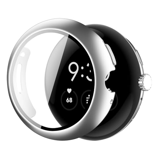 BELIYO Google Pixel Watch pP[X یtB ̌^ یJo[ Sʕی PCf ȒP ϏՌ ߗ wh~ (Vo[)
