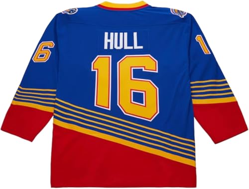 Brett Hull St. Louis Blues 1995/96 Power Play Mens Jersey (US Alpha Large Regular Regular Blue)