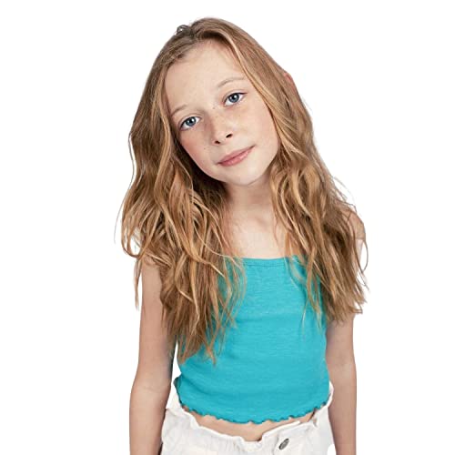 Charanga - Charanga Catopin T-shirt à manches courtes pour fille, Turquoise, 2-3 ans