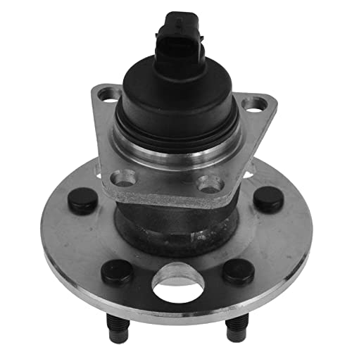 Image of TRQ 2 Piece Front Rear Wheel Bearing & Hub Assembly Set Compatible with 1991-1998 Buick Skylark 1992-1996 Chevrolet Beretta 1992-2005 Cavalier Corsica 1992-1998 Oldsmobile Achieva Pontiac Grand Am 19