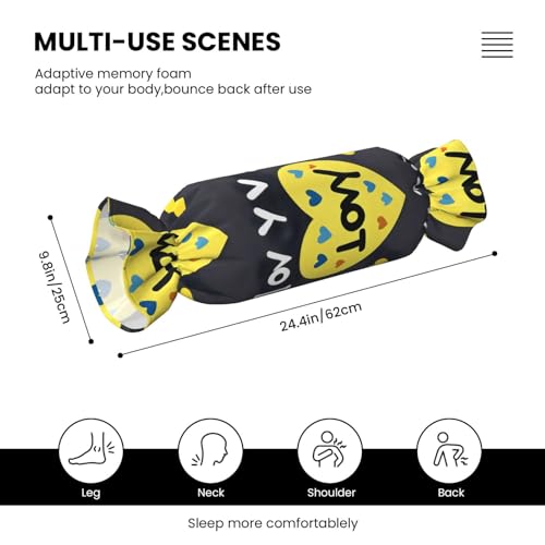 Almohada espuma viscoelástica tamaño único negro miniatura 3