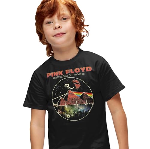 Popfunk Classic Pink Floyd Vintage Pyramids Kids T Shirt for Youth Toddler Boys and Girls2