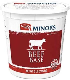 Minor's Beef Base (No Added MSG) 4 x 5 pounds