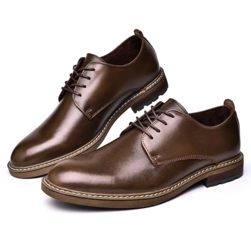 Image of Arkbird Mens Dress Shoes, Lace Up Leather Oxford