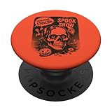 Photo Gallery vintage spook show halloween - creepy skull pumpkin party popsockets popgrip adesivo Photo Gallery vintage spook show halloween - creepy skull pumpkin party popsockets popgrip adesivo