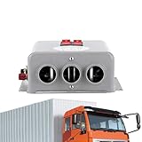 Calentador De Coche | Dispositivo De Calentamiento Rápido 12V 24V - Calefactor De Aire Para Automóvil,Para Vehículo Automóvil Camión Autocaravana Garaje Interiores Oficinas Tienda