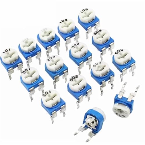 Potenciómetro rotatorio RM065 de 10K Ohm miniatura de tres pines