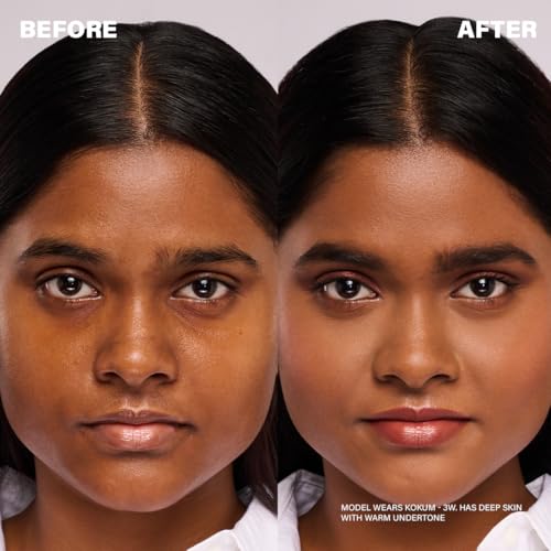 Image of SIMPLYNAM Hydrafit Liquid Concealer | Warm Undertone Concealer for Spot Correction & Dark Circles | Soft-Focus Skin Finish with Long-Lasting Hydration | Marula & Rosehip Oil | Vegan | Kokum - 3W