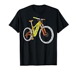 Bicycle Anatomy Mountain Bike MTB Parts Funny Biker Rider T-Shirt