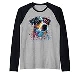 Questo divertente Splash Art Jack Russel Terrier Design è perfetto per qualsiasi proprietario di Jack Russel Terrier. Con un retro vintage Jack Russel Terrier Illustrazione. È un ottimo regalo per Jack Russel Terrier uomini, donne, bambini o ragazze.