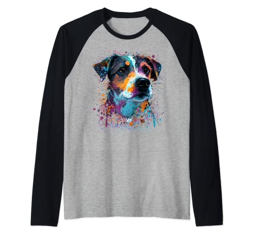 Questo divertente Splash Art Jack Russel Terrier Design è perfetto per qualsiasi proprietario di Jack Russel Terrier. Con un retro vintage Jack Russel Terrier Illustrazione. È un ottimo regalo per Jack Russel Terrier uomini, donne, bambini o ragazze.