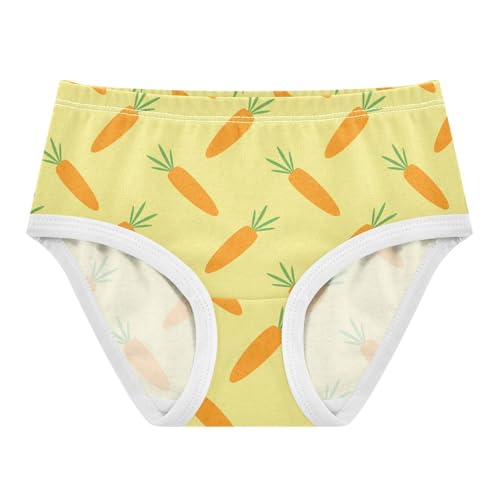 Little Girl Underwear Toddler Panties Kids Undies Carrot Soft Cotton Briefs 2T-8Y