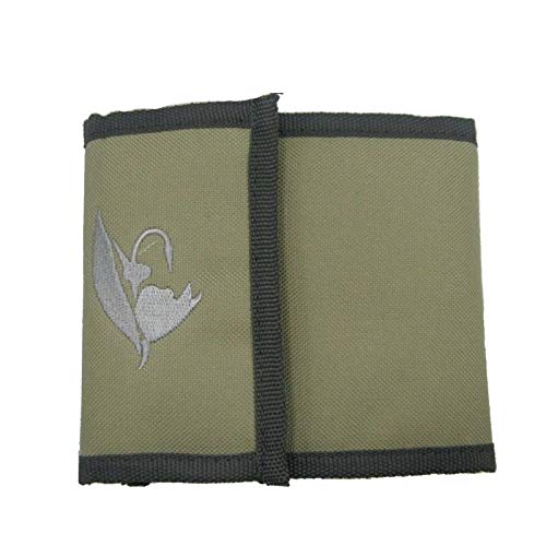Aventik High Grade10 Pockets Fly Fishing Leader Wallet Leader Case Tippet Storage For Fly Fishing Great For Pre-Tied Carp And Catfish Rigs(Grey) #TOP1