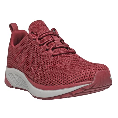 Propet Womens Tour Knit Trek Lace Up Sneakers Shoes Casual - Red2